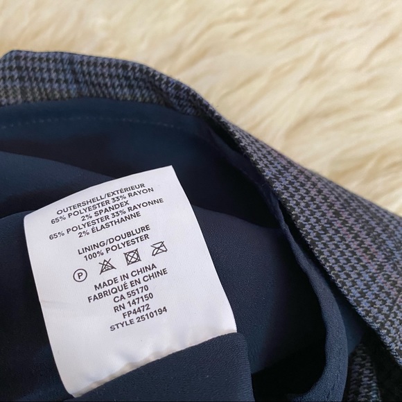 Oak + Fort Pinafore Overall Skirt Patterned XS - Picture 5 of 7